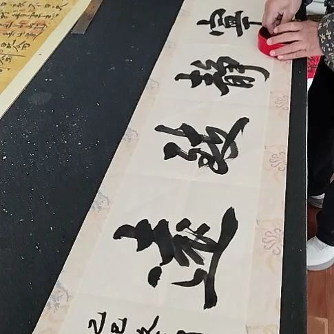 书法手写书法作品直播间