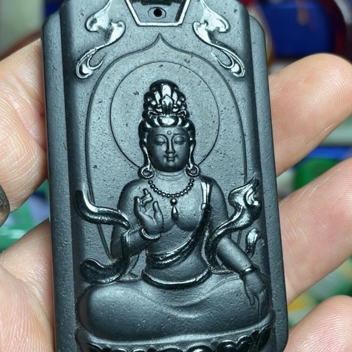 滴血莲花菩提吊坠