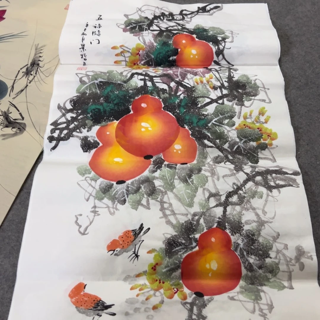 国画国画作品画心一张