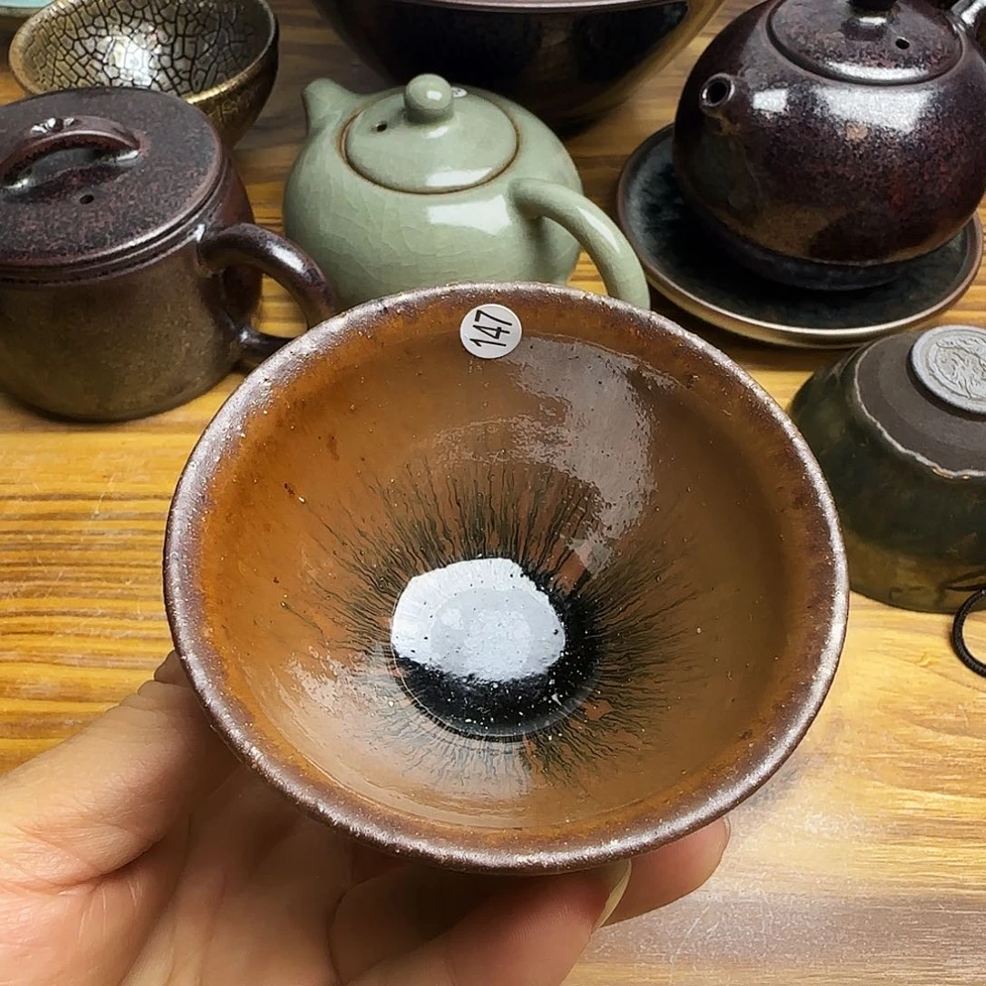 茶盏建窑建盏茶器147