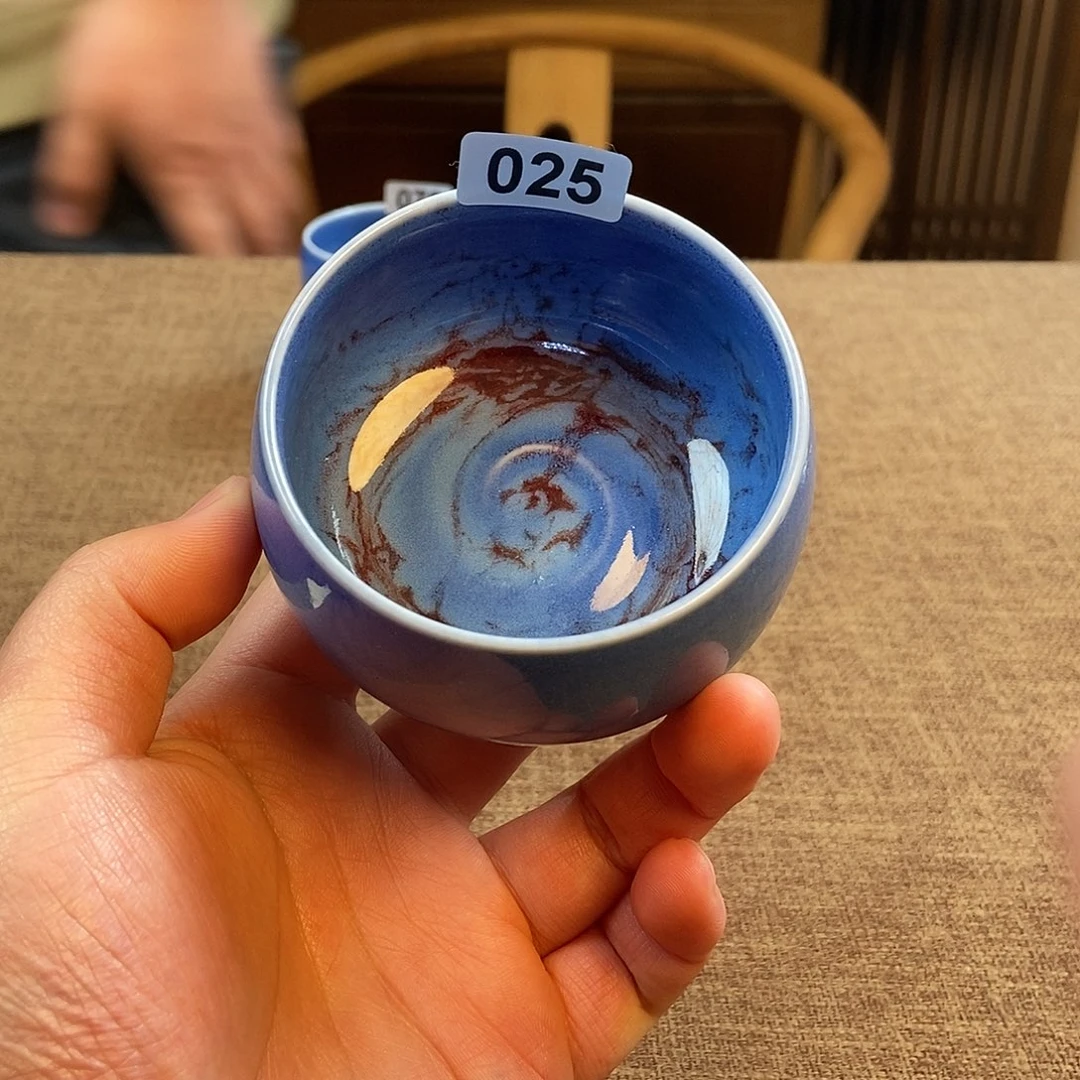 瓷片钧瓷主人杯杯