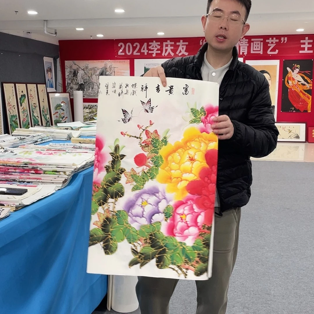 国画今天早上作品展示