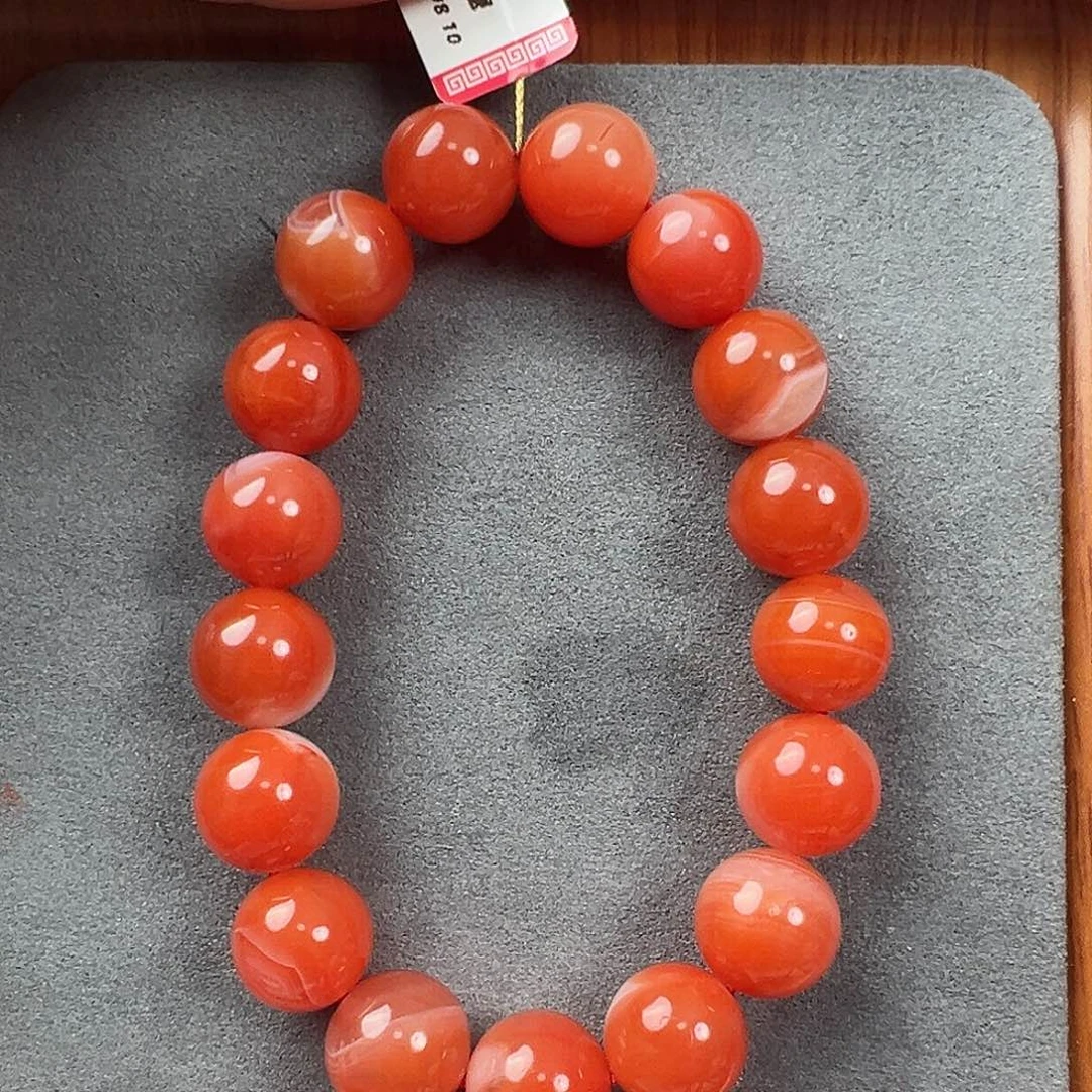 南红玛瑙未镶嵌手串