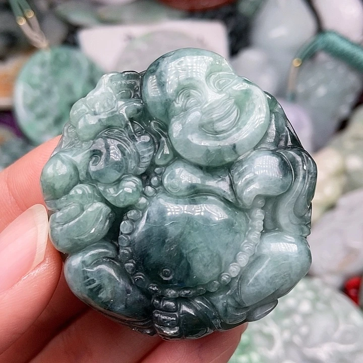 颈饰未镶嵌翡翠翡翠