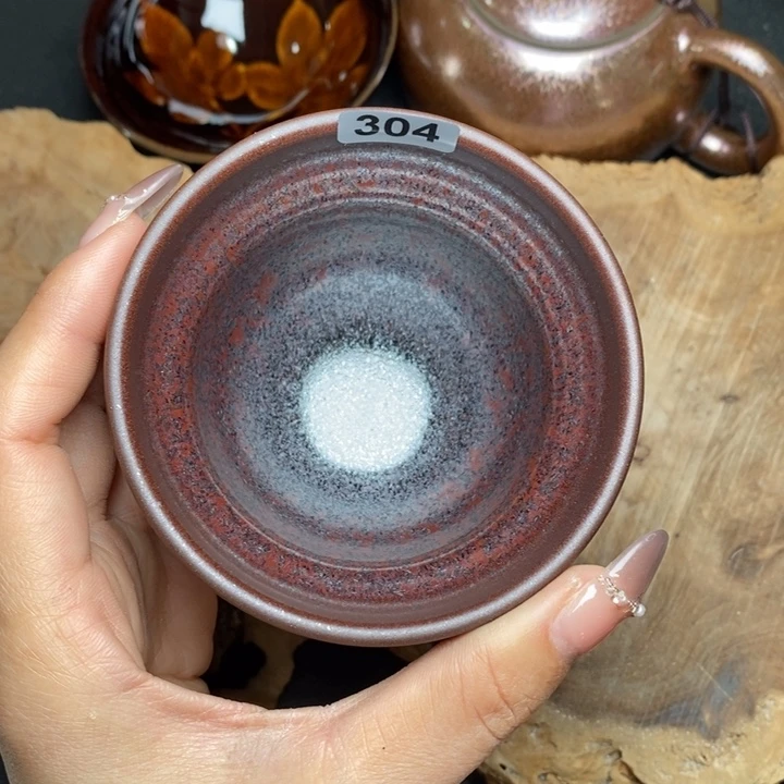 茶盏建窑建盏主人杯304