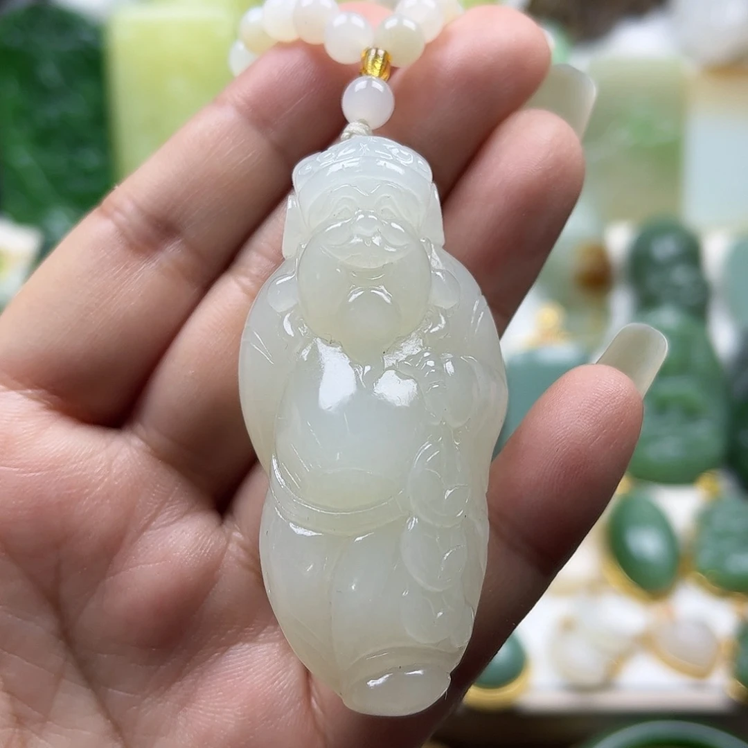 和田玉吊坠未镶嵌