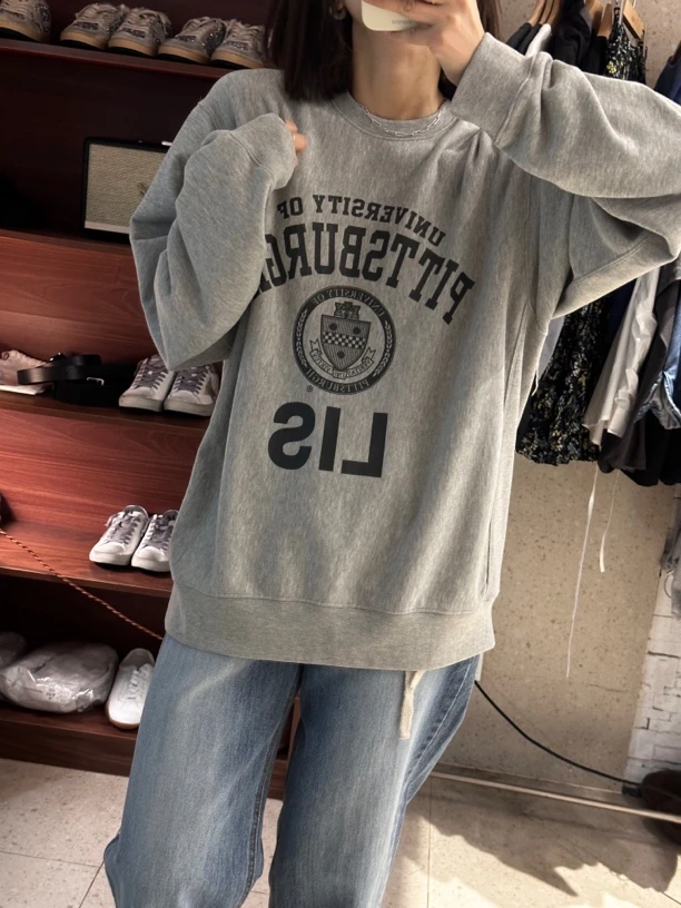 RIVER高品字母卫衣（no退no换）