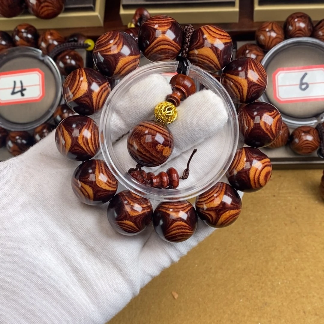 -***安黄花梨/降香黄檀手工制作文玩手串