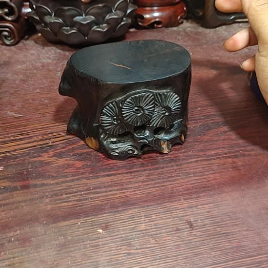 木紫光檀随行底座