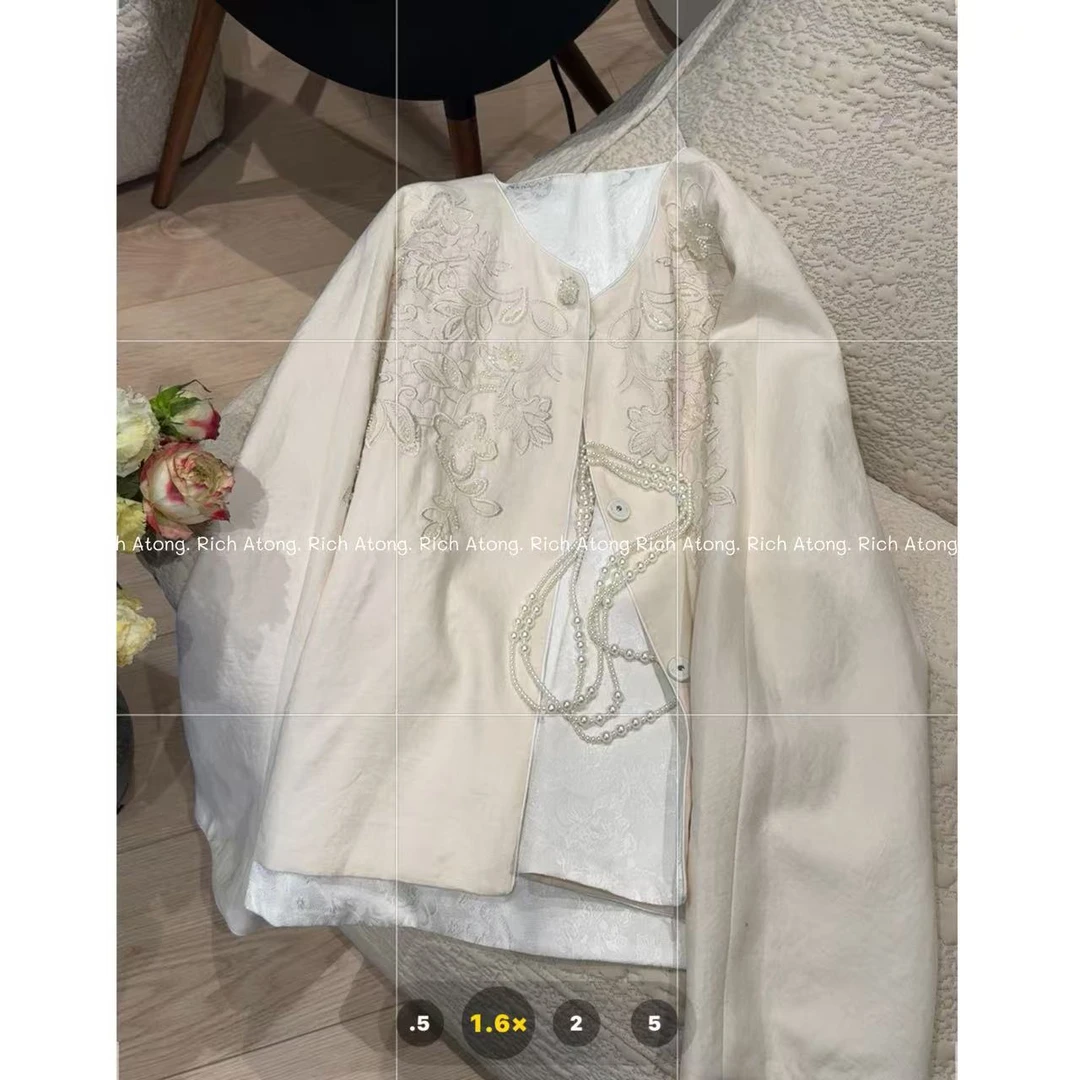 atong/阿彤-【本质】-2025早春欧货大牌订珠重工外套