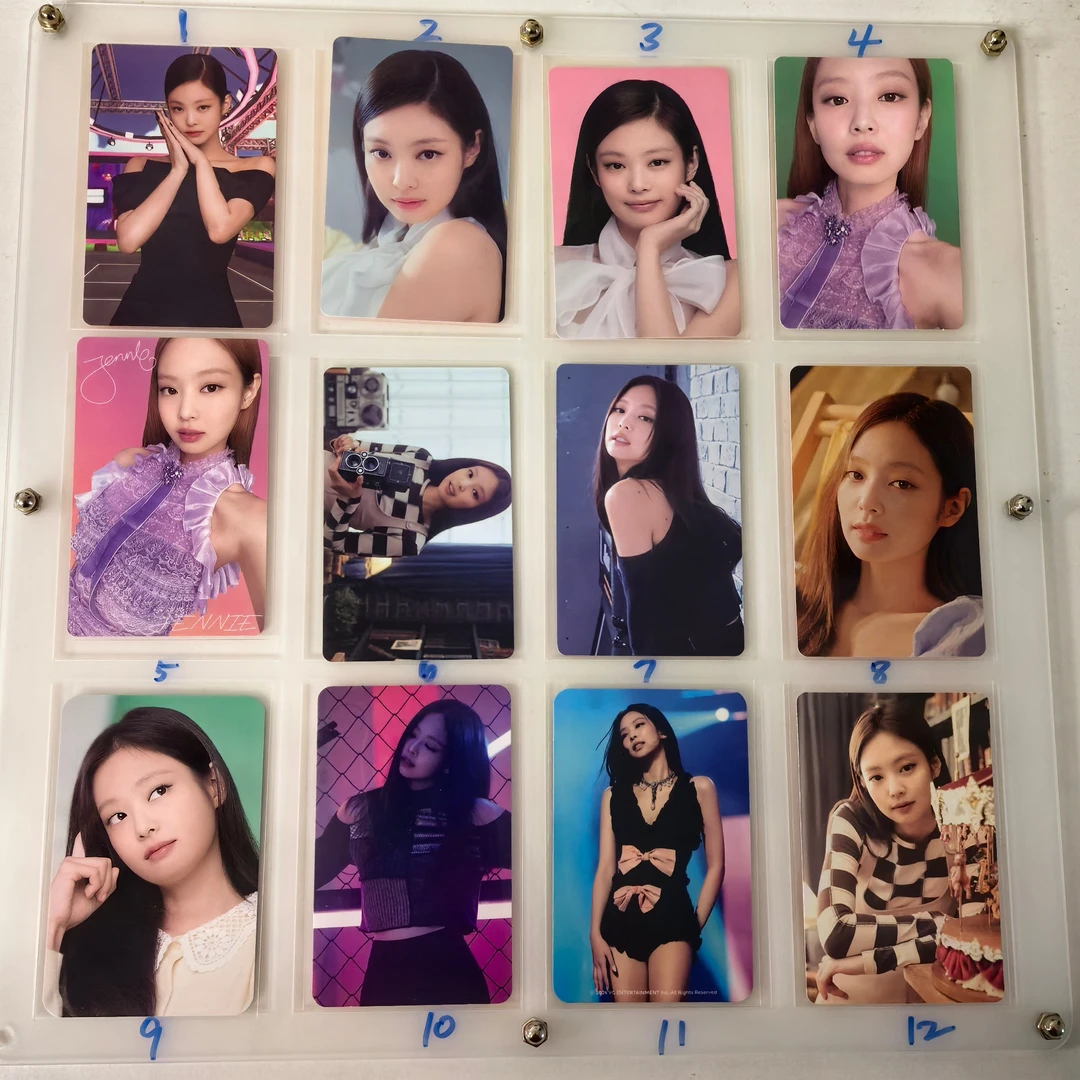 【清仓包邮】blackpink粉墨成员jennie小卡合集（一卡一付正品）
