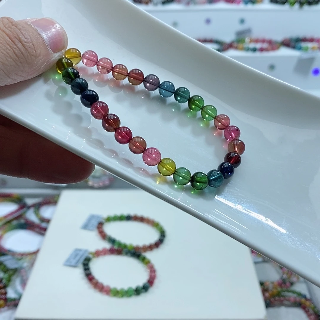 碧玺手链未镶嵌手链