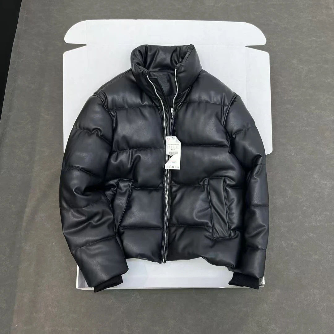 西单 大牛货 男士加棉加厚保暖皮衣棉衣棉服