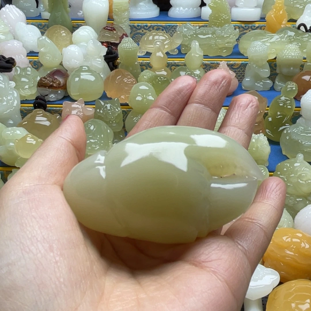 ＇***e天然雕刻桌面小摆件