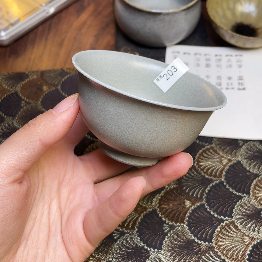 G***志茶盏203 福临号建盏微瑕