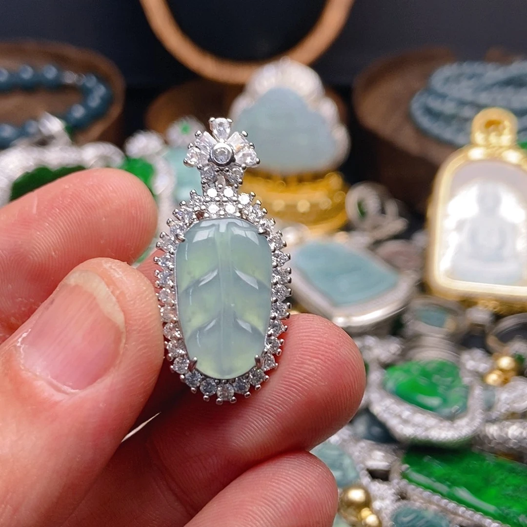 翡翠吊坠(不含链)未镶嵌761吊坠