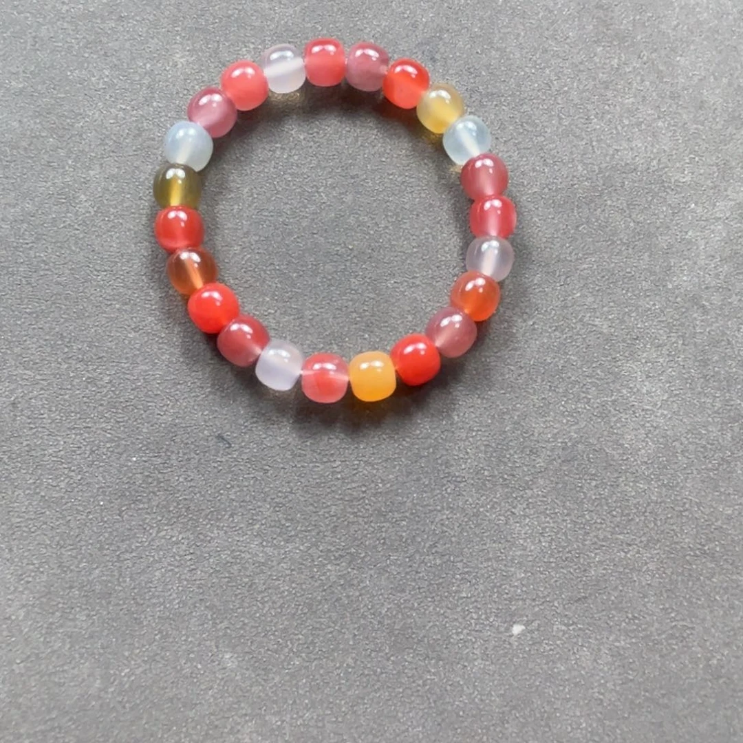 手链合金南红玛瑙小*@