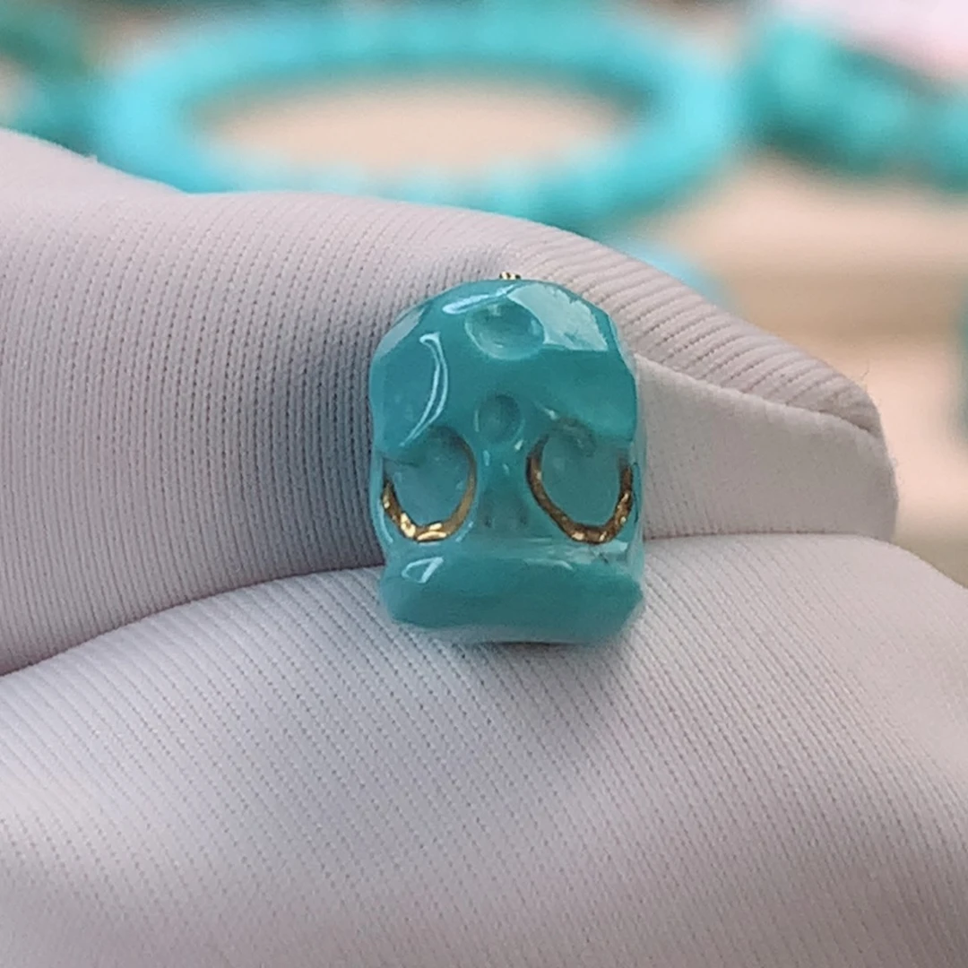 绿松石挂件未镶嵌