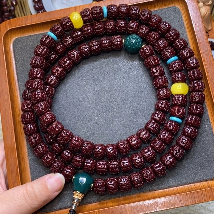 吊坠金刚菩提12mm一代龙108