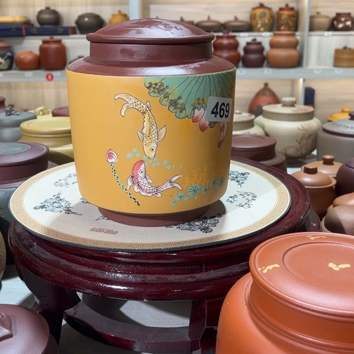 紫砂茶叶罐茶叶罐