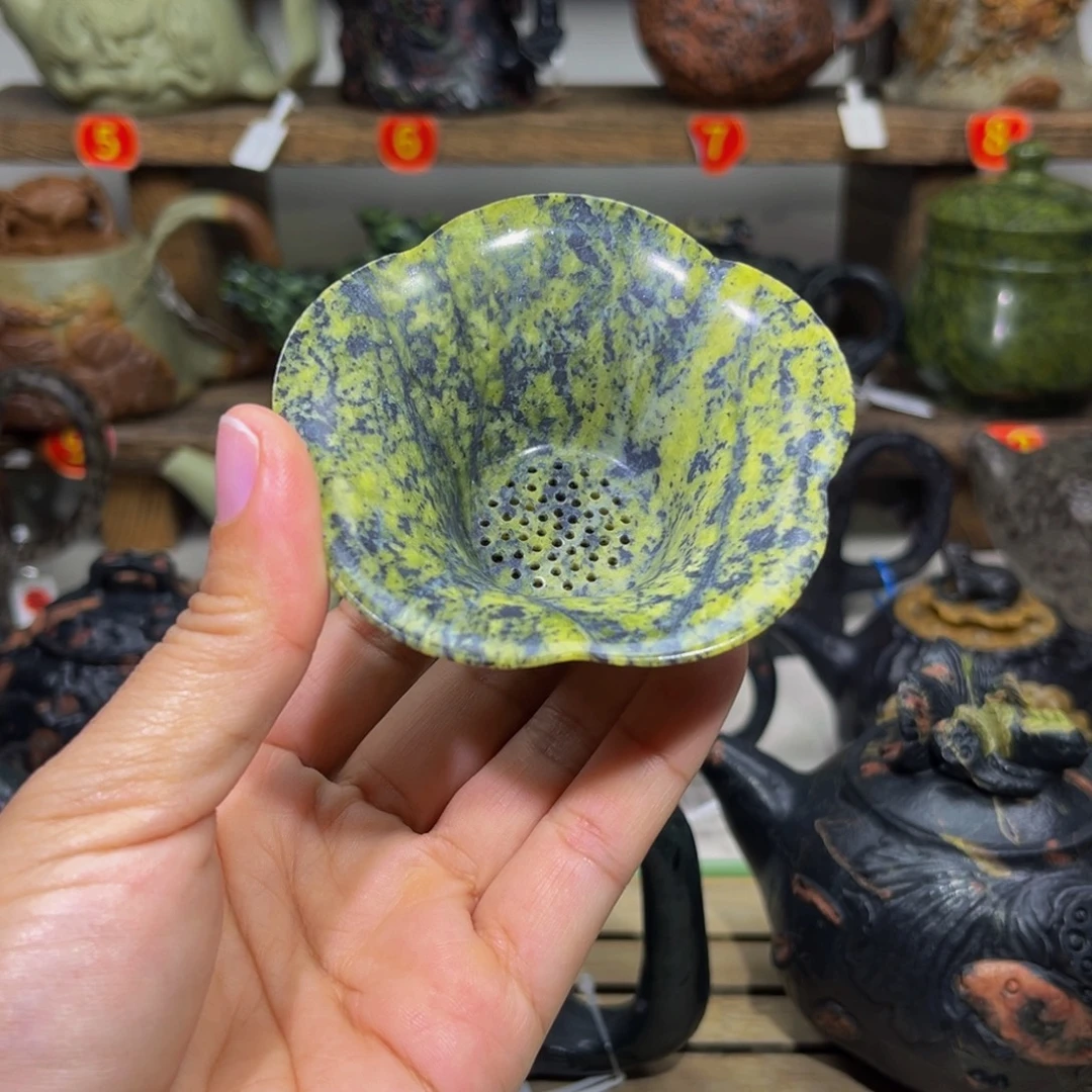 石材藏王药王石茶漏