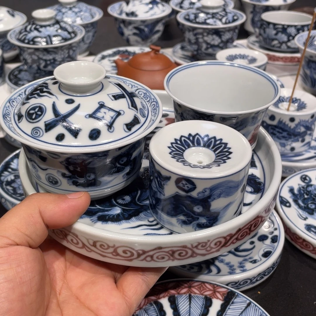 颂***明景德镇手工手绘茶器