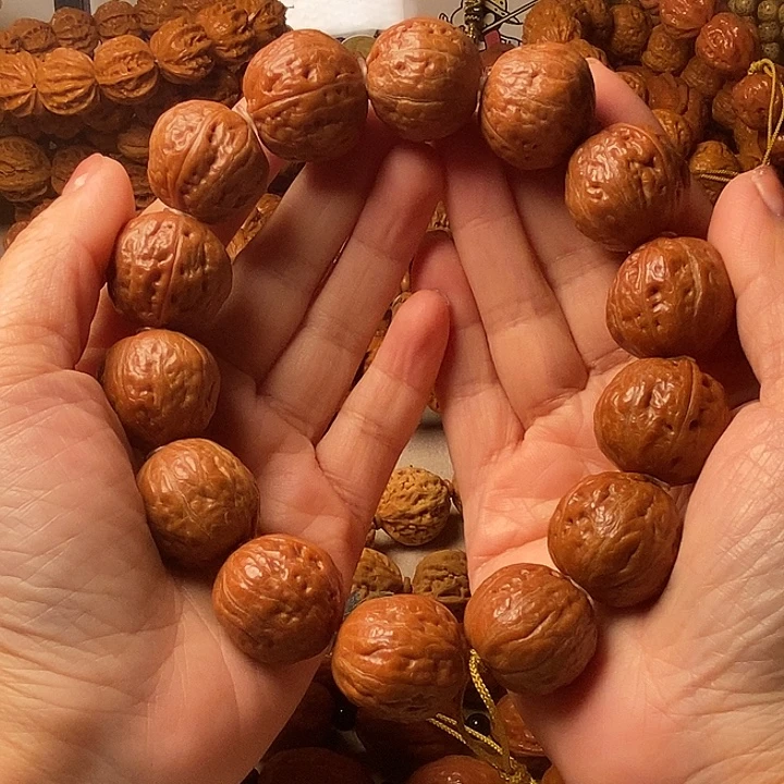 文玩核桃手串足球