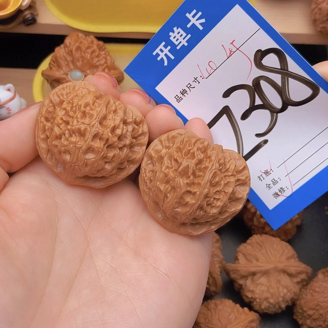 桃核吊坠核桃宫灯