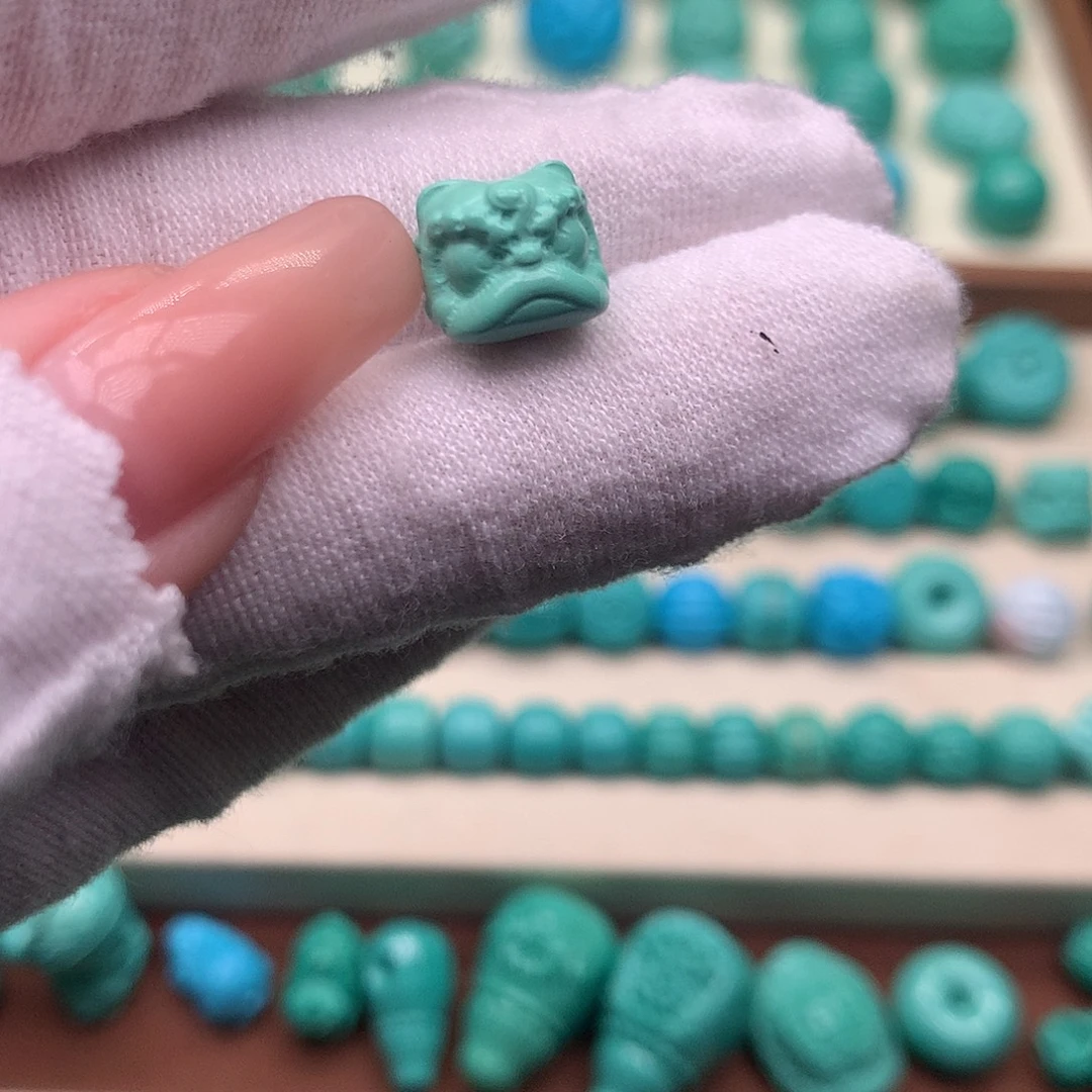 原生态散珠配饰卡10醒狮