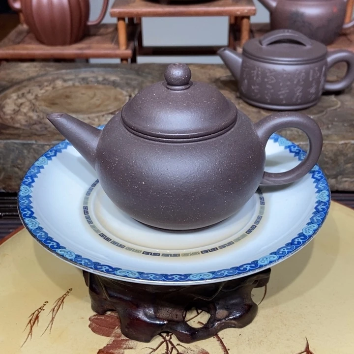 無***山茶壶紫砂宜兴紫砂壶