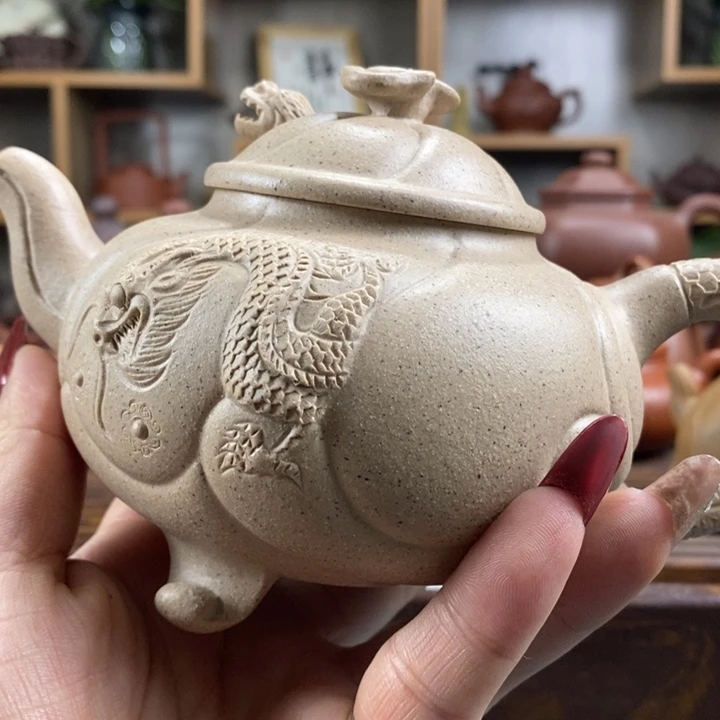 紫砂茶壶陪**原矿紫砂壶