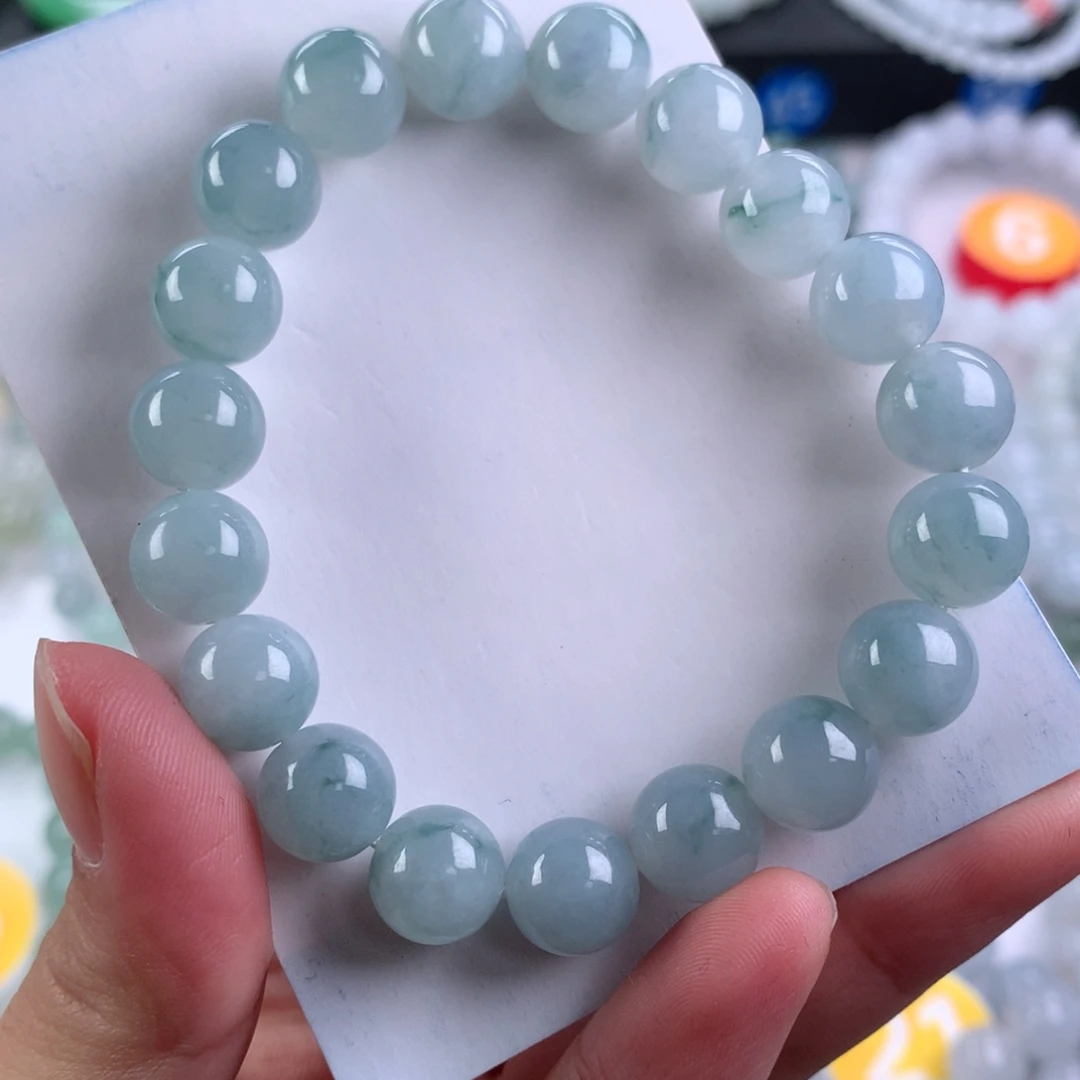 翡翠未镶嵌手链卡10