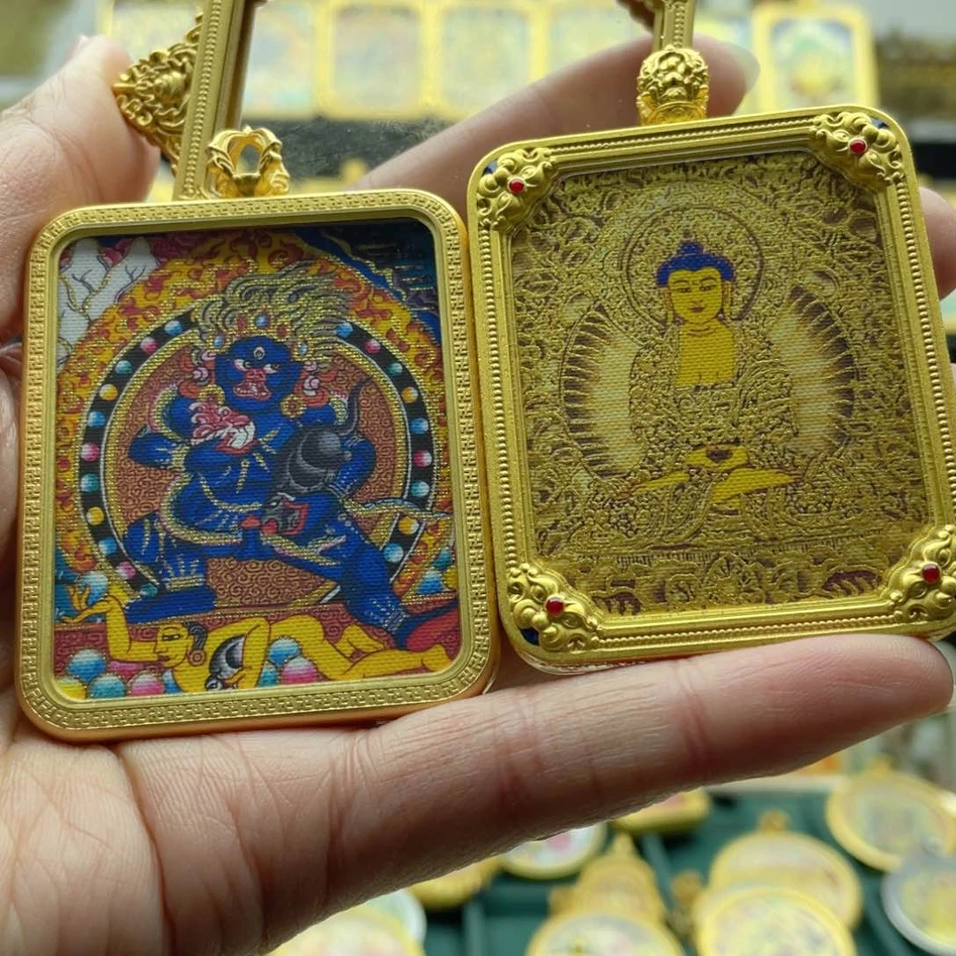 吊坠?****?唐卡的制作方法与技巧第二