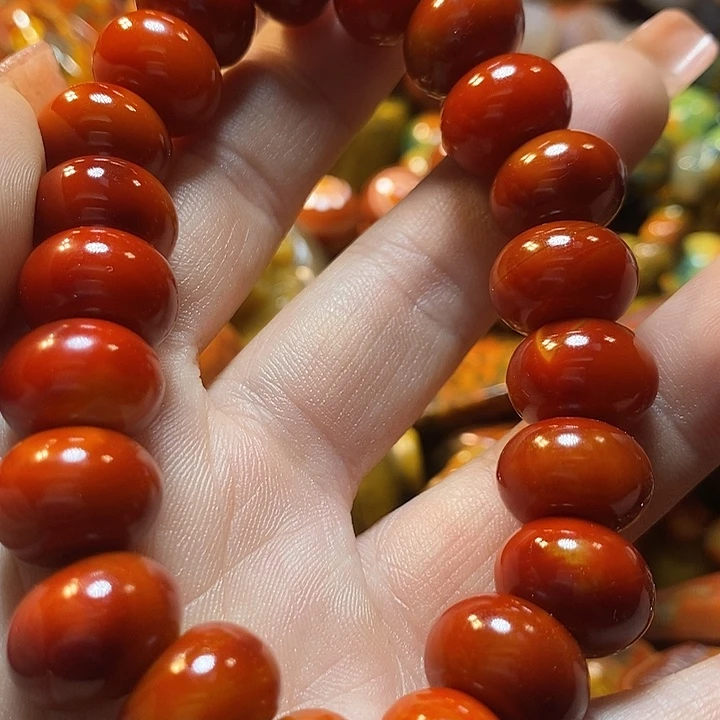 用***2玛瑙/玉髓未镶嵌手链