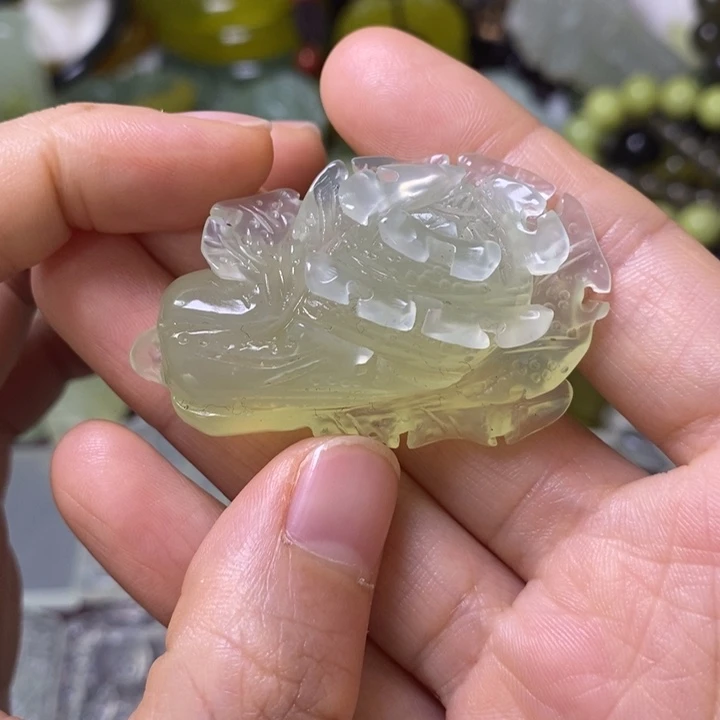 岫玉岫玉挂件未镶嵌