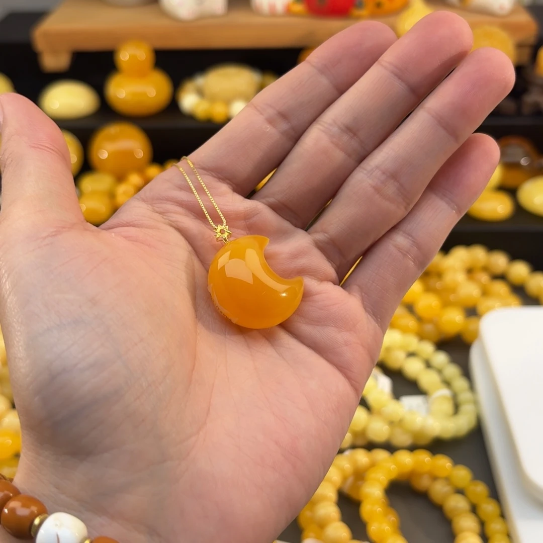 琥珀未镶嵌裸石琥珀蜜蜡