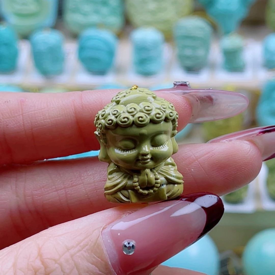 绿松石未镶嵌配饰17m