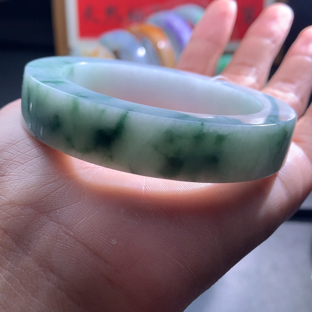 定制翡翠未镶嵌翡翠58-62圈口