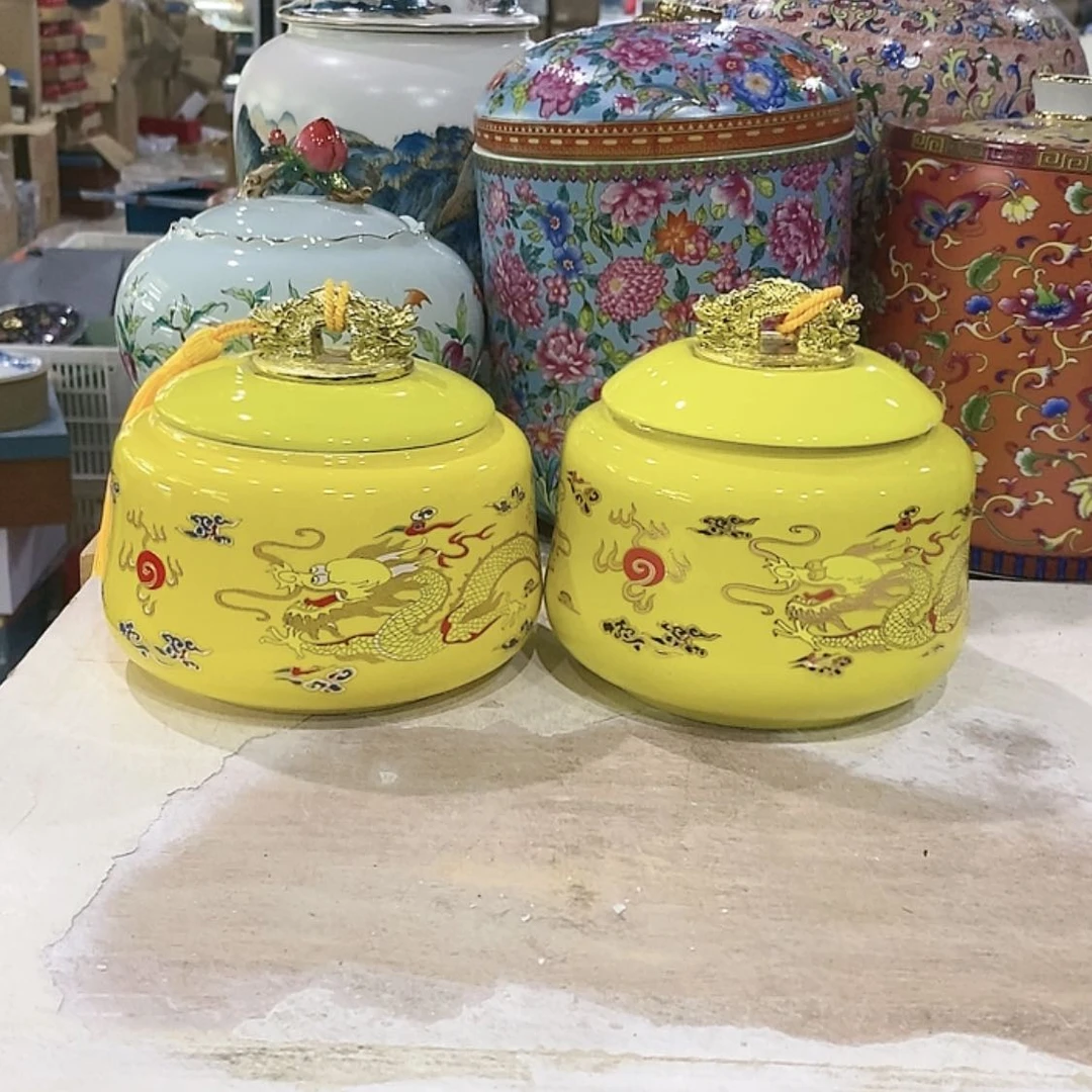 【闪购商品】罐茶叶罐陶瓷茶叶罐