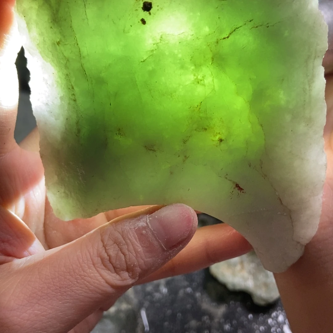 翡翠未镶嵌挂件天然翡翠