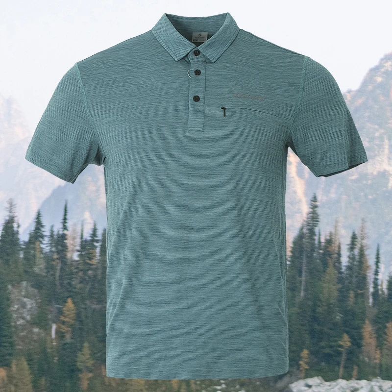 【速干POLO衫】岩云夏季男士短袖防紫外线UPF50+速干POLO衫