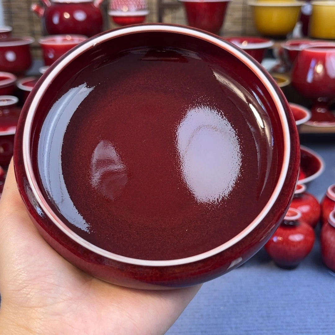 原矿郎红 笔洗 福利款