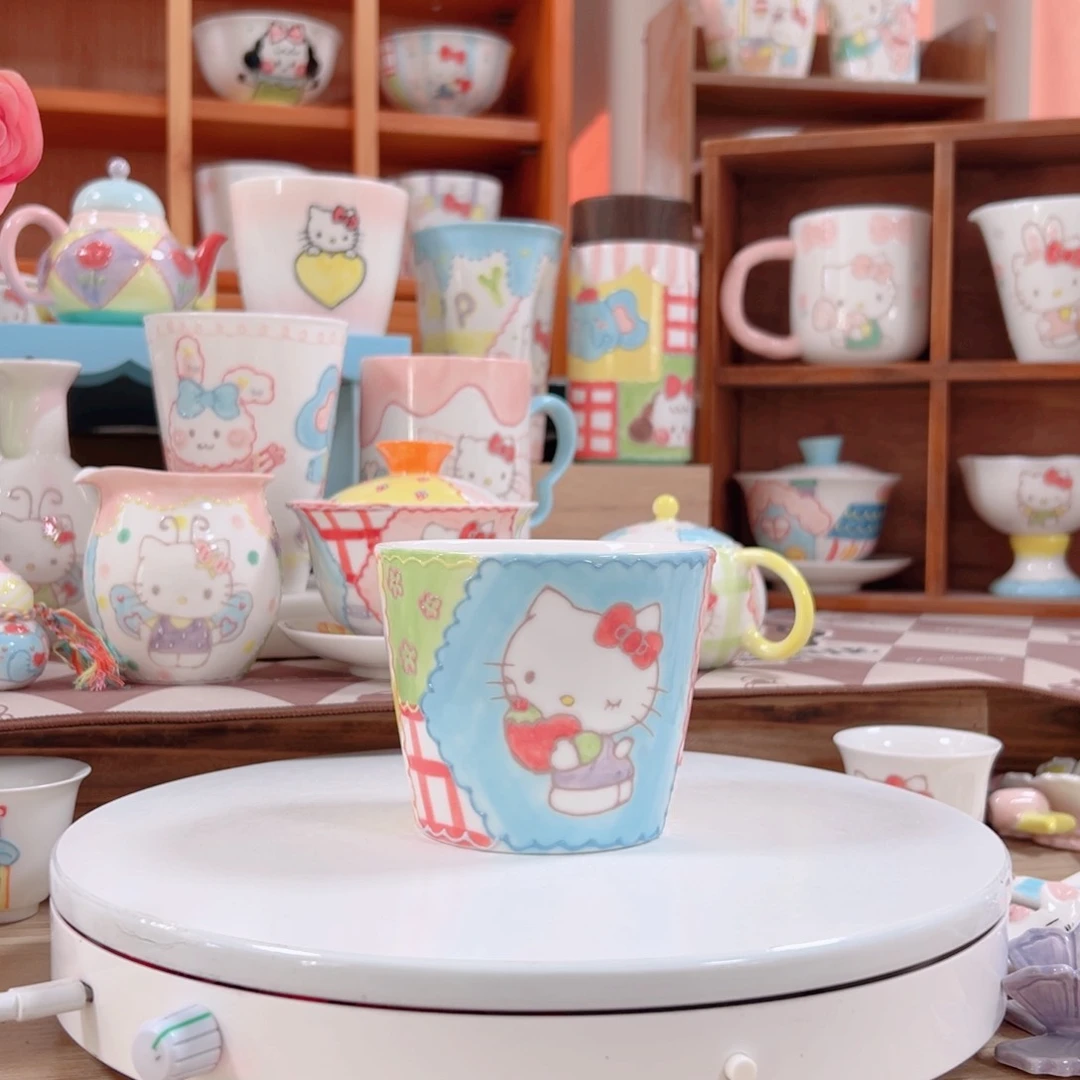 高温釉下彩手作陶瓷