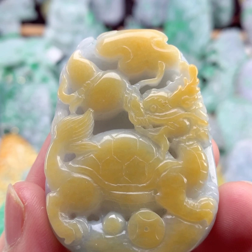 【闪购商品】翡翠吊坠(不含链)未镶嵌