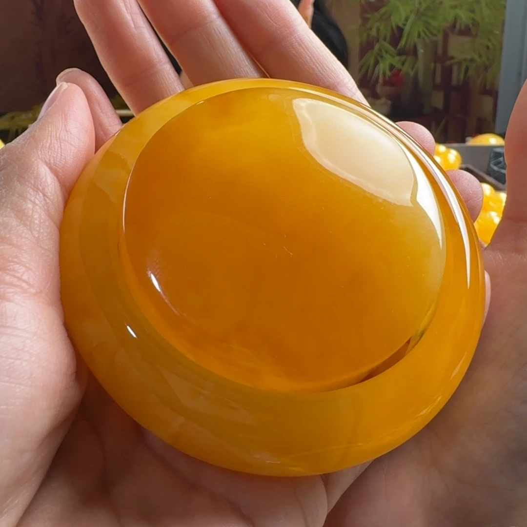 蜜蜡毛衣链未镶嵌