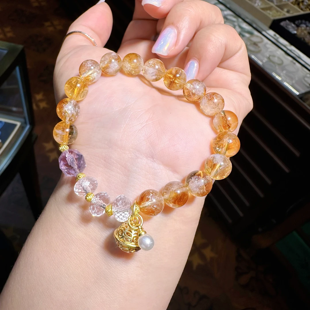 【金满仓】黄水晶+白水晶+紫水晶 （多样性发其一）