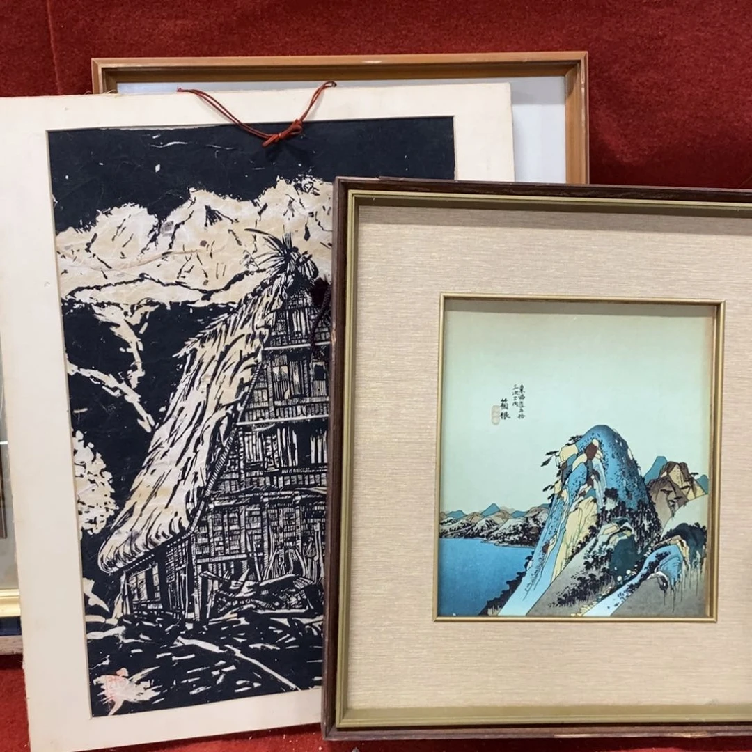 跑***鹿精品剪纸年画作品