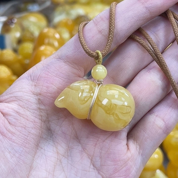 琥珀未镶嵌珠宝奇石琥珀蜜蜡J26