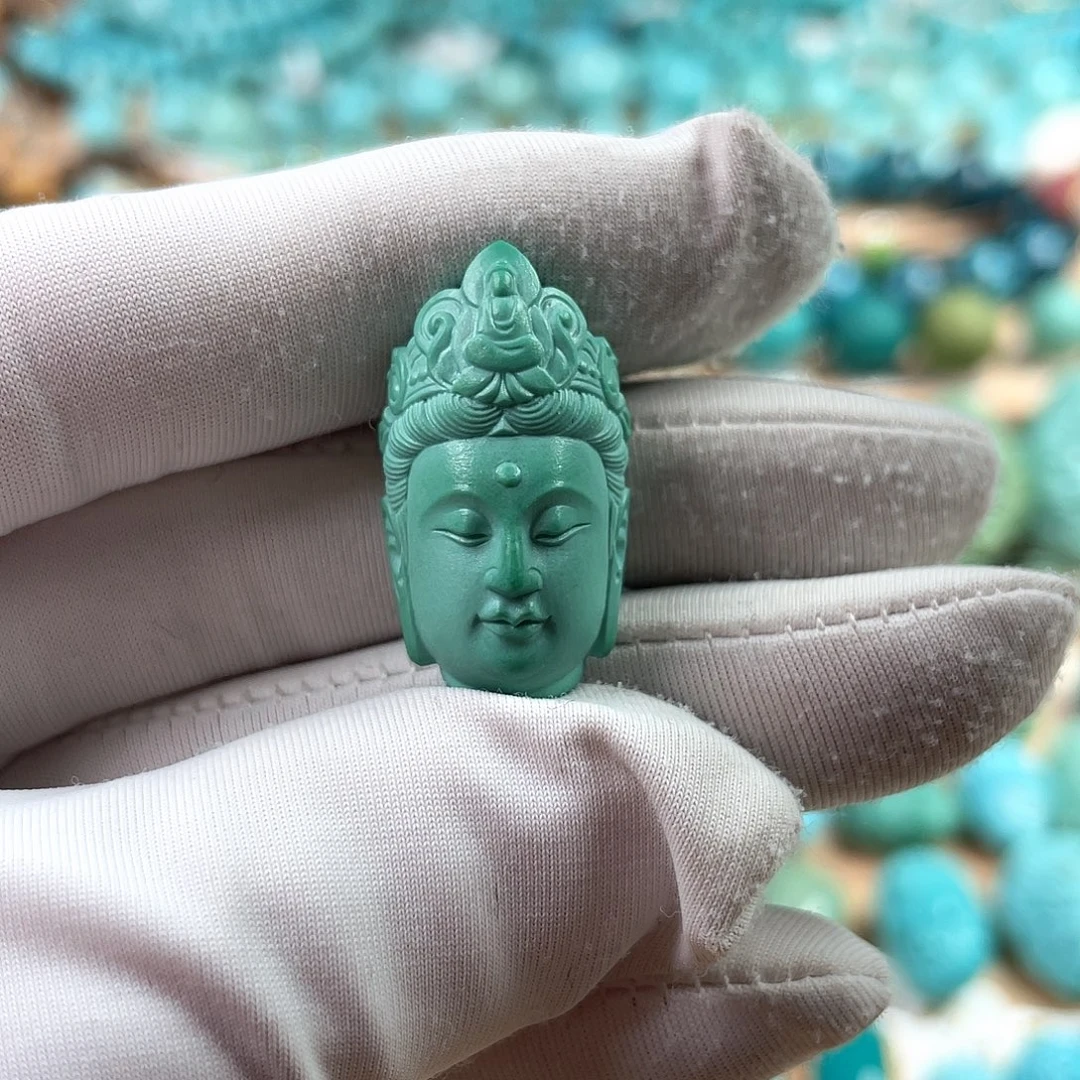 绿松石未镶嵌珠宝奇石