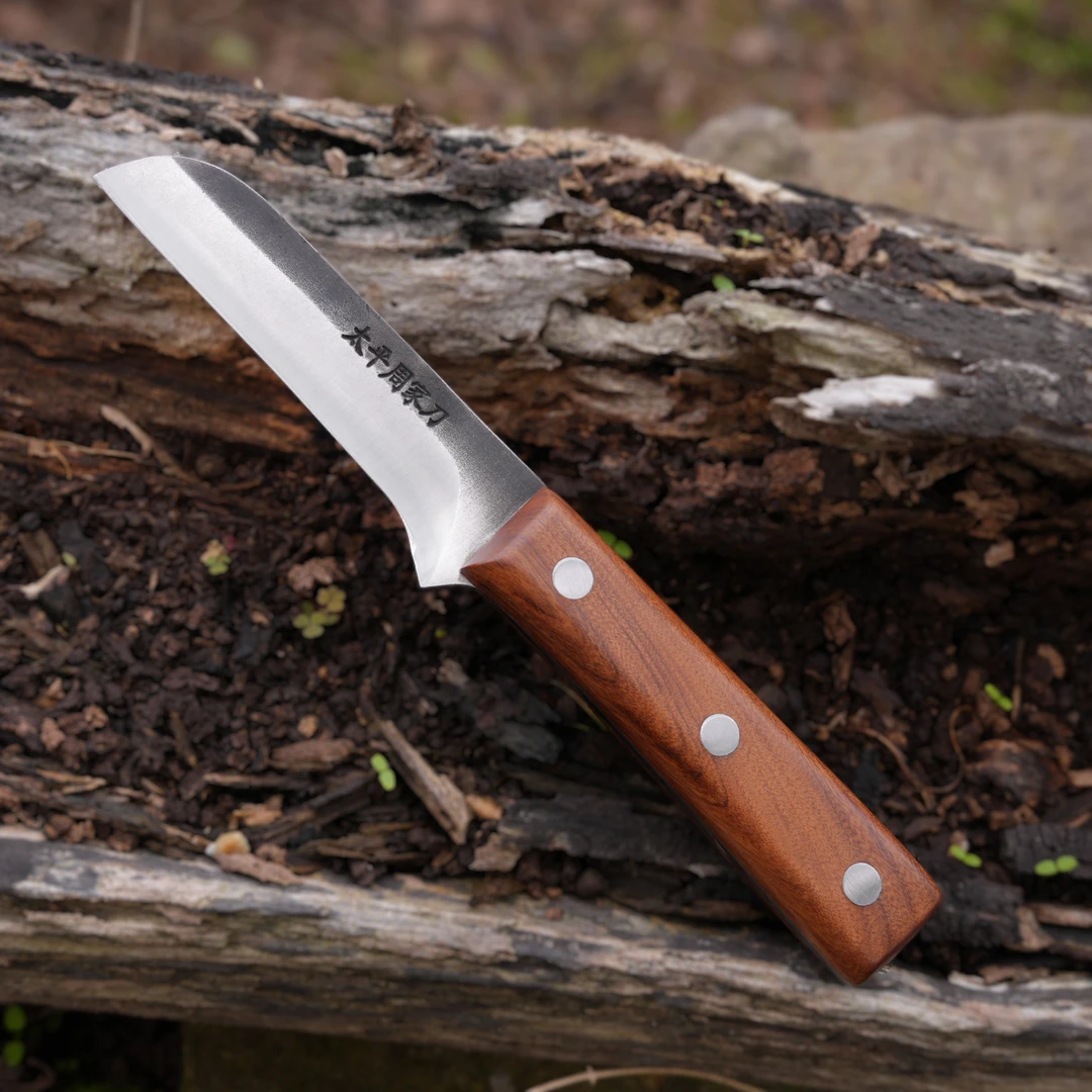 【水果刀】周家刀手工锻打水果刀露营小刀不锈钢锋利耐用易磨